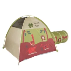 Pacific Play Tents Kids Jungle Safari Play Tent And Tunnel Set Combo 4' X 4' -LITTLE TIKES Shop GUEST 1c87213c c5e9 4a47 8451 2e9fd77e70ce