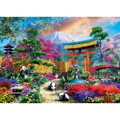 MasterPieces 1000 Piece Jigsaw Puzzle - Mount Fuji Shimmer - 19.25"x26.75" 2 MasterPieces 1000 Piece Jigsaw Puzzle - Mount Fuji Shimmer - 19.25"x26.75" - Image 2