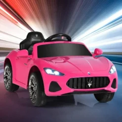 Costway 12V Kids Ride On Car Maserati GranCabrio Licensed W/ Remote Control& Lights Pink 11 Costway 12V Kids Ride On Car Maserati GranCabrio Licensed W/ Remote Control& Lights Pink -LITTLE TIKES Shop GUEST 1e7af411 524f 4495 b832 97ccf6bd3eca