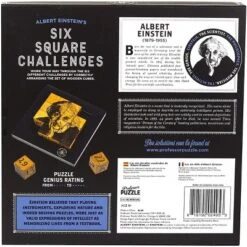 Professor Puzzle USA, Inc. Einsteins Six Square Challenges 3D Brain Teaser Puzzle -LITTLE TIKES Shop GUEST 1ec51726 cb82 43f3 8cac 82375d7261cf