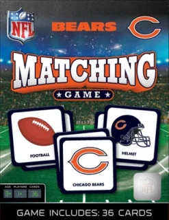 MasterPieces Officially Licensed NFL Chicago Bears Matching Game For Kids And Families