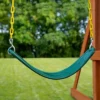Gorilla Playsets Extreme-Duty Swing Belt - Green W/ Yellow Chains