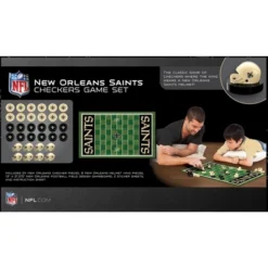 MasterPieces Officially Licensed NFL New Orleans Saints Checkers Board Game For Families And Kids Ages 6 And Up -LITTLE TIKES Shop GUEST 1f7a9b4d acea 48e4 a8a6 ec82a3ffa45e