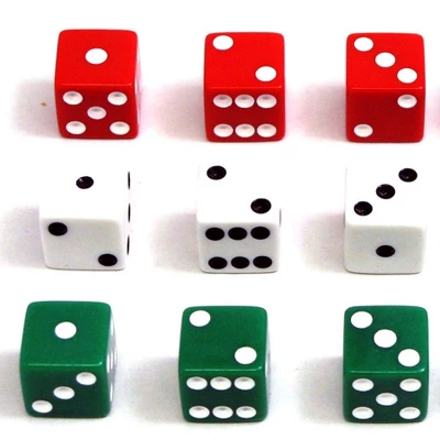 Koplow Games Dot Dice Set, 18 Per Pack, 6 Packs 2 Koplow Games Dot Dice Set, 18 Per Pack, 6 Packs - Image 2