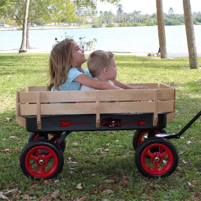 Flexible Flyer 38" Winter Wagon Sled 6 Flexible Flyer 38" Winter Wagon Sled - Image 6