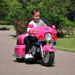 Kid Motorz 12V Police Motorcycle Powered Ride-On - Pink -LITTLE TIKES Shop GUEST 1fd5add5 65c5 475a 8909 33526e97612c