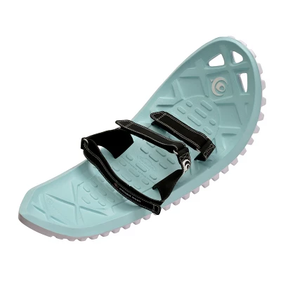 Crescent Moon Eva Flexible Lightweight Foam Recreational Running Snowshoes With Hook And Loop Binding For Adults, Fits Shoe Size 7W To 14M, Seafoam 1 Crescent Moon Eva Flexible Lightweight Foam Recreational Running Snowshoes With Hook And Loop Binding For Adults, Fits Shoe Size 7W To 14M, Seafoam