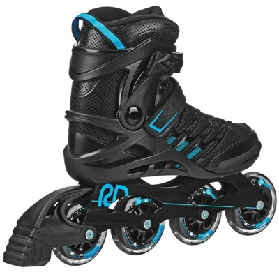 Roller Derby Aerio Q-84 Men's Inline Skate - Black/Blue 1 Roller Derby Aerio Q-84 Men's Inline Skate - Black/Blue