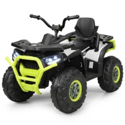 Costway 12V Kids Electric 4-Wheeler ATV Quad 2 Speeds Ride On Car W/MP3&LED Lights -LITTLE TIKES Shop GUEST 20a2bfbf d4ae 459b 908b 90d6047458dc