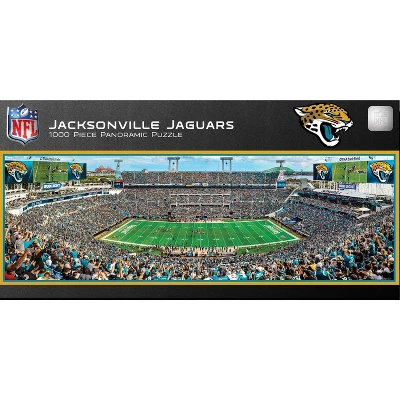 NFL Jacksonville Jaguars 1000pc Pano Puzzle Game 3 NFL Jacksonville Jaguars 1000pc Pano Puzzle Game - Image 3