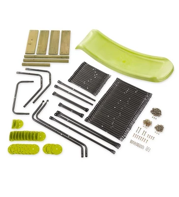 HearthSong Climbing Dome And Play Set With 4' Slide, Dome 7_'L X 5_'W X 2_'H, Holds Up To 175 Lbs. 6 HearthSong Climbing Dome And Play Set With 4' Slide, Dome 7_'L X 5_'W X 2_'H, Holds Up To 175 Lbs. - Image 6