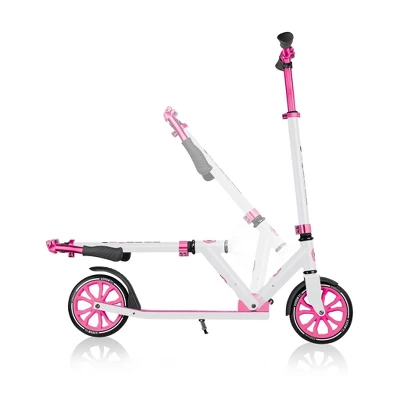 Globber 500 2 Wheel Scooter - White/Pink 3 Globber 500 2 Wheel Scooter - White/Pink - Image 3