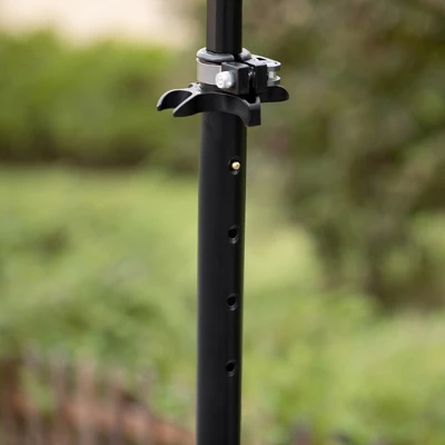 Soozier Folding Kick Scooter For 12 Years And Up For Adults And Teens, Push Scooter With 3-Level Height Adjustable Handlebar, Black 4 Soozier Folding Kick Scooter For 12 Years And Up For Adults And Teens, Push Scooter With 3-Level Height Adjustable Handlebar, Black - Image 4