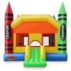 Cloud 9 Crayon Bounce House - Inflatable Bouncer