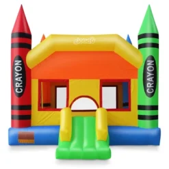 Cloud 9 Crayon Bounce House - Inflatable Bouncer