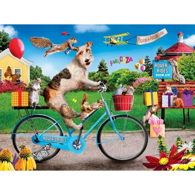 MasterPieces 300 Piece EZ Grip Jigsaw Puzzle - Rovers Rides - 18"x24" 2 MasterPieces 300 Piece EZ Grip Jigsaw Puzzle - Rovers Rides - 18"x24" - Image 2