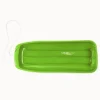 Lucky Bums 2 Pack Of Lightweight Plastic Winter Snow Sleds, 48 Inches, Includes A Pink 1 Person Sled & A Green 2 Person Sled With Pull Ropes
