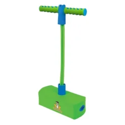 BounceZiez Hop & Squeak Pogo Hopper - Green/Blue