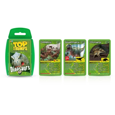 Top Trumps Dinosaurs Card Game, Pack Of 3 1 Top Trumps Dinosaurs Card Game, Pack Of 3