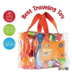 Kids Bowling Set 10 Pins With Carrying Bag - Colorful 12 Piece Toy Bowling Sturdy Soft Foam Set - Play22usa -LITTLE TIKES Shop GUEST 23a01595 0ef6 4c00 9e2f a6d5aa345b9e