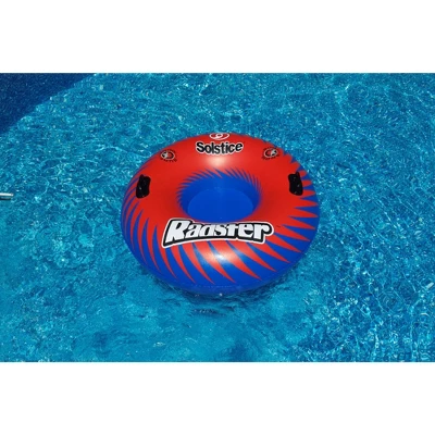 Swim Central 48" Inflatable Red And Blue Radster Swimming Pool And Snow Tube 3 Swim Central 48" Inflatable Red And Blue Radster Swimming Pool And Snow Tube - Image 3