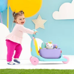 Skip Hop Kids' 3-in-1 Ride On Scooter And Wagon Toy - Unicorn -LITTLE TIKES Shop GUEST 24003a53 ea36 49f8 8df2 6bf0824f544c