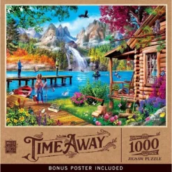 MasterPieces 1000 Piece Jigsaw Puzzle - Fishing With Pappy - 19.25"x26.75"