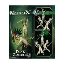 Punk Zombies Miniatures Box Set