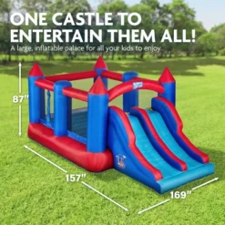 Sunny & Fun Inflatable Bounce House, Dual Slide Bouncy Castle 11 Sunny & Fun Inflatable Bounce House, Dual Slide Bouncy Castle -LITTLE TIKES Shop GUEST 248ca8c2 5beb 40b1 9310 585b8236a619