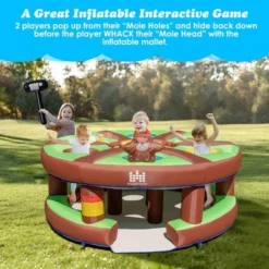 Costway Inflatable Whack-a-Mole Themed Castle For Kids Interactive Game W/ 480W Blower -LITTLE TIKES Shop GUEST 24e5cc52 7da5 4bd5 b5b8 0bacc6fb547a