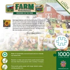 MasterPieces 1000 Piece Puzzle - Weekends On The Farm - 19.25"x26.75" -LITTLE TIKES Shop GUEST 24faf154 a510 4e59 8763 e101e3fc4bd6