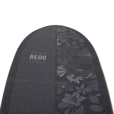 ReDo Skateboard Co. 24" Standard Skateboard - Black Floral 9 ReDo Skateboard Co. 24" Standard Skateboard - Black Floral - Image 9