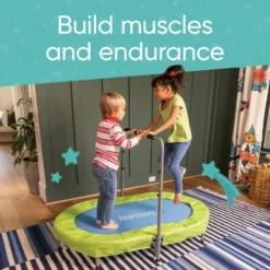 HearthSong Jump2It Indoor Trampoline With Adjustable Handle - Blue/Green -LITTLE TIKES Shop GUEST 26d5466e 2036 44e8 9747 6e1da2831edc