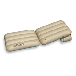 Swimline 88" Adjustable Flip-Top Inflatable Swimming Pool Lounger Raft - Beige