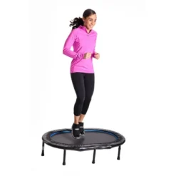 Stamina Oval Fitness Rebounder Trampoline For Home Gym Cardio Exercise Workouts Supports Up To 250 Pounds & Takes Up A 45" By 33", Black/Blue -LITTLE TIKES Shop GUEST 27609763 dbb7 4404 a0e8 41242336bb22