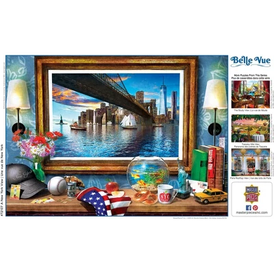 MasterPieces 1000 Piece Jigsaw Puzzle - A New York View - 19.25"x26.75" 4 MasterPieces 1000 Piece Jigsaw Puzzle - A New York View - 19.25"x26.75" - Image 4