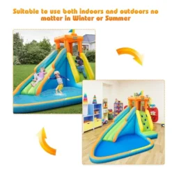 Costway Kids Bounce House Castle Splash Water Pool Without Blower -LITTLE TIKES Shop GUEST 282227a5 2f27 44b9 9e86 3ec26e7e8479