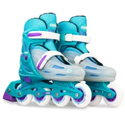 Crazy Skates 148 Adjustable Inline Skates For Girls And Boys - Unisex Skates - Adjust To Fit 4 Sizes -LITTLE TIKES Shop GUEST 288c9065 9b8c 4e52 818e 7e03a8466ccf