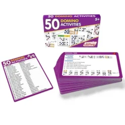 Junior Learning 50 Dominoes Activities