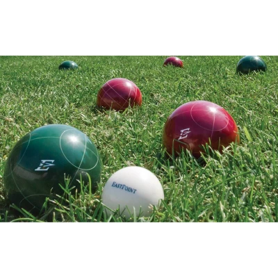 Eastpoint 110mm Resin Bocce Ball Game Set With Carrier 2 Eastpoint 110mm Resin Bocce Ball Game Set With Carrier - Image 2