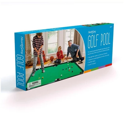 HearthSong - Golf Pool Indoor Family Game-Includes Two Golf Clubs, 16 Balls, Green Mat, And Rails For Kids 12 HearthSong - Golf Pool Indoor Family Game-Includes Two Golf Clubs, 16 Balls, Green Mat, And Rails For Kids - Image 12