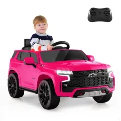 Costway 12V Kids Ride On Car Chevrolet Tahoe Electric Truck SUV Remote W/ Light & Music -LITTLE TIKES Shop GUEST 2995d820 42a9 4ed5 b879 bd460a37501b