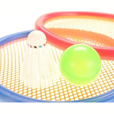Ready! Set! Play! Link Badminton Set For Kids With 2 Rackets, Ball And Birdie 1 Ready! Set! Play! Link Badminton Set For Kids With 2 Rackets, Ball And Birdie