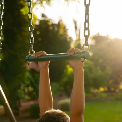 Lifetime Playset Climb And Slide Swing Set - Earthtone 12 Lifetime Playset Climb And Slide Swing Set - Earthtone - Image 12