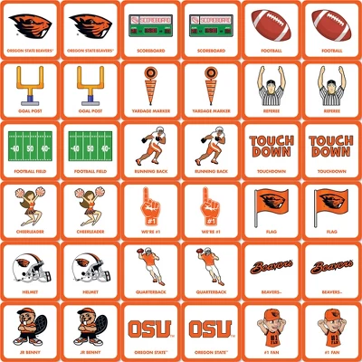 MasterPieces Officially Licensed NCAA Oregon State Beavers Matching Game For Kids And Families 2 MasterPieces Officially Licensed NCAA Oregon State Beavers Matching Game For Kids And Families - Image 2