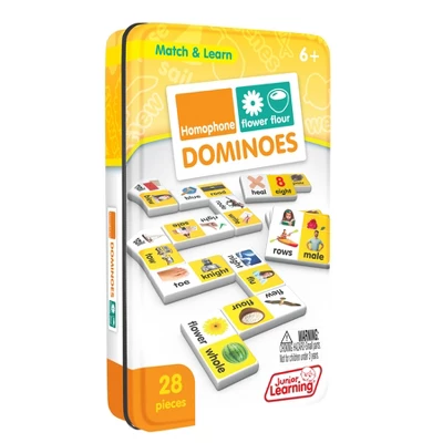 Junior Learning Homophone Match & Learn Dominoes 1 Junior Learning Homophone Match & Learn Dominoes