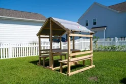 Funphix Kids Klubhouse Wooden Playhouse Outdoor Indoor, DIY Backyard Playhouse With Table & Benches 9 Funphix Kids Klubhouse Wooden Playhouse Outdoor Indoor, DIY Backyard Playhouse With Table & Benches -LITTLE TIKES Shop GUEST 2b901dfd b2dc 4df0 9821 90c810f112ea