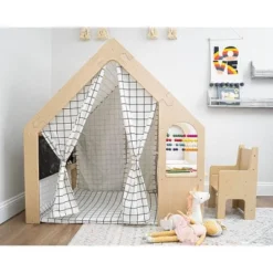 Avenlur Flair - Wooden 5 In 1 Indoor Playhouse Play Tent With Desk Table -LITTLE TIKES Shop GUEST 2bfd4b42 8555 4b3a b6dd a03f23360efa