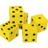 Teacher Created Resources Foam Traditional Dice, 0.75", 20 Per Pack, 3 Packs