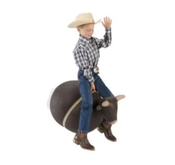 Big Country Toys Bouncy Bull Inflatable Riding Ball With Handle Bull Riding And Rodeo Toys 444